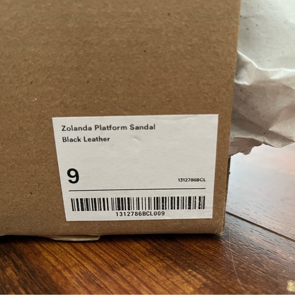 NWT! Reformation Zolanda Platform Strappy Sandals, Size 9 - Picture 9 of 10